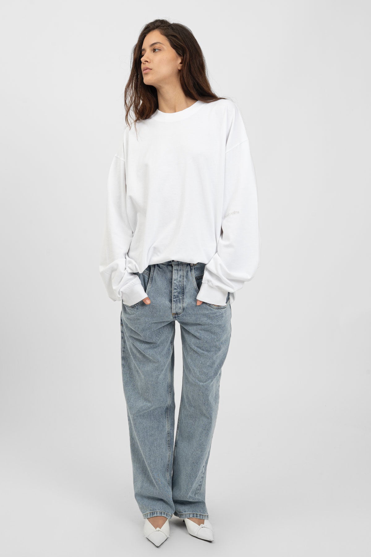 bp ICONIC 003 Long Tee White