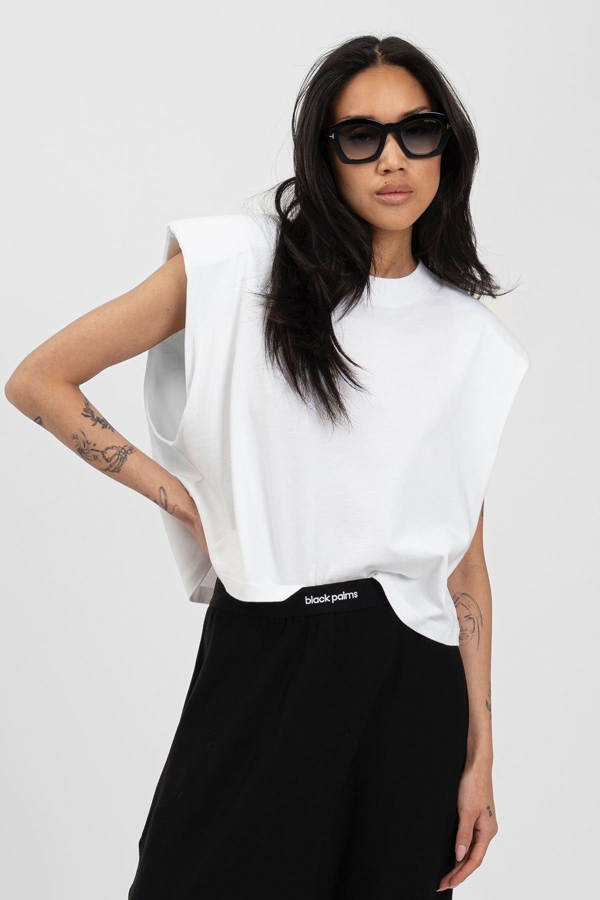 bp ICONIC 014 Shoulder Tee White
