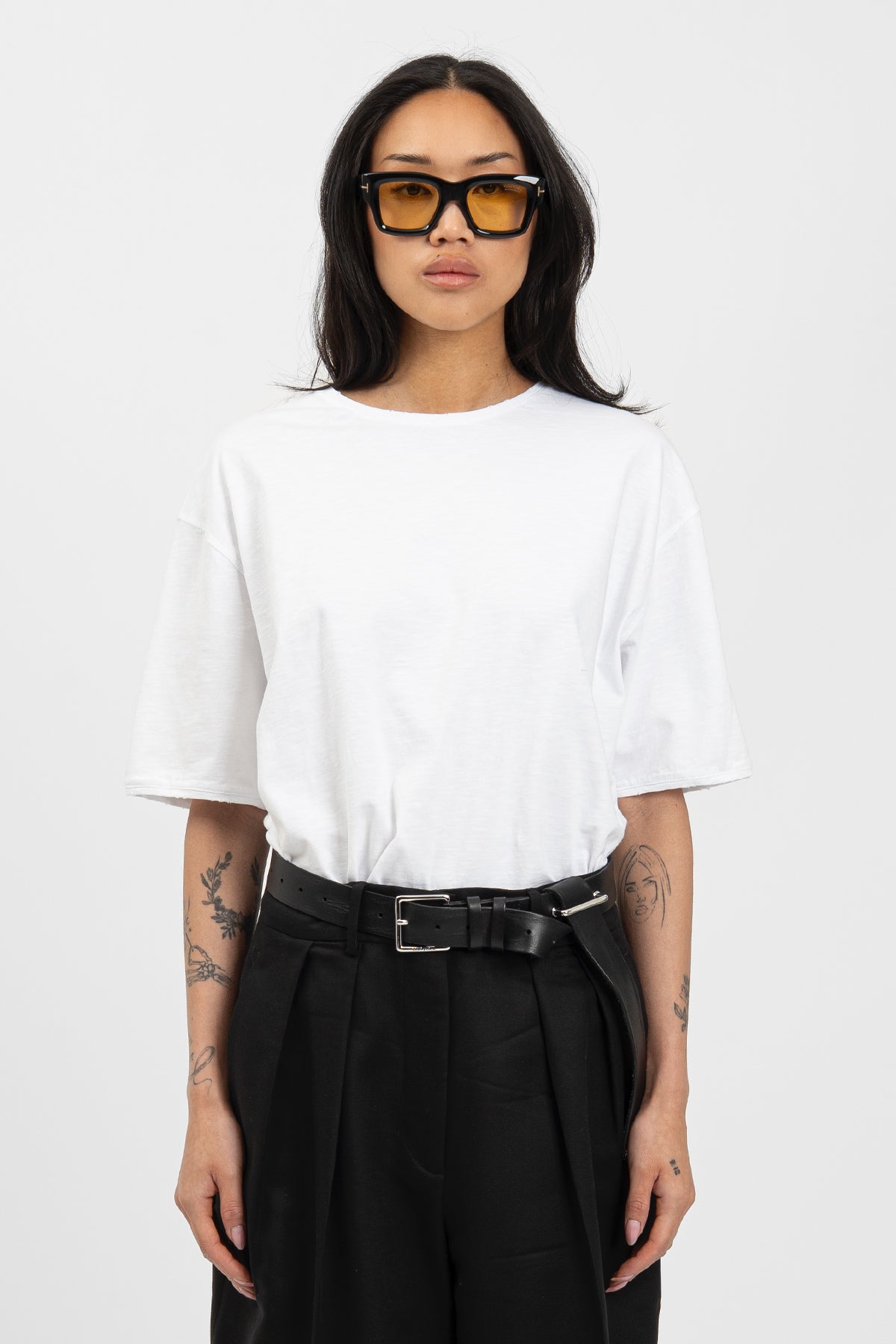 bp FLAME 002 Tee White