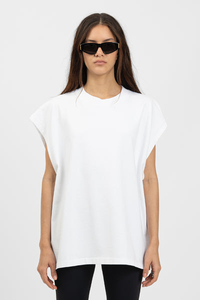 bp HEAVY 013 Sleeveless Tee White
