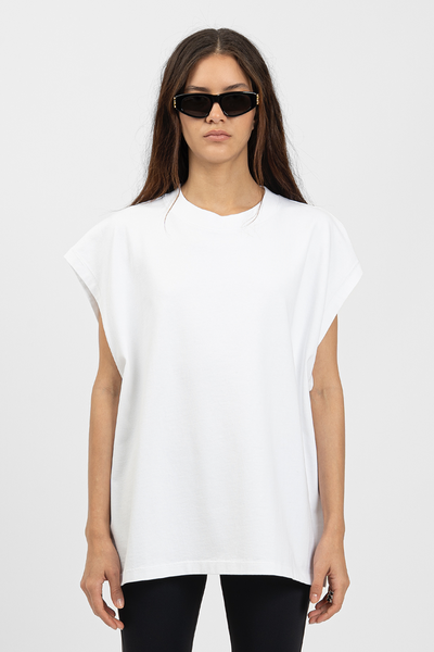 bp HEAVY 013 Sleeveless Tee White