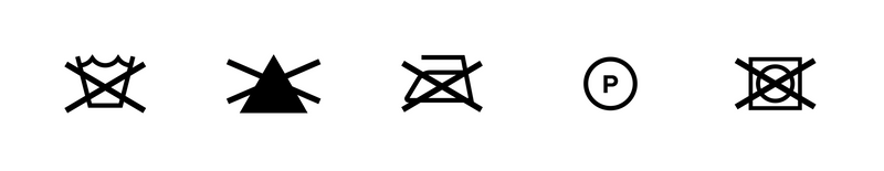 Pflegeetikett CURLY Jacket Black