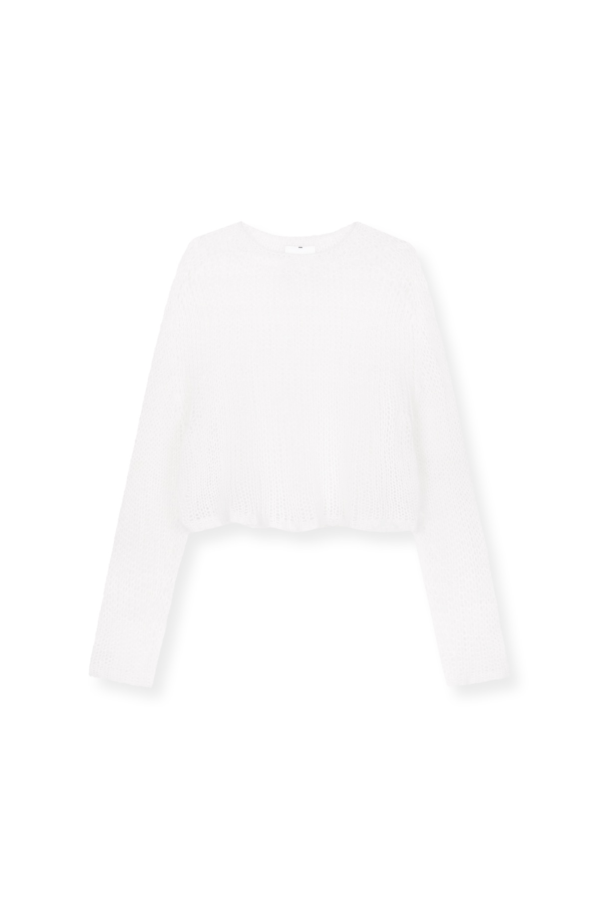 2024_STEPHL Cropped Sweater Offwhite