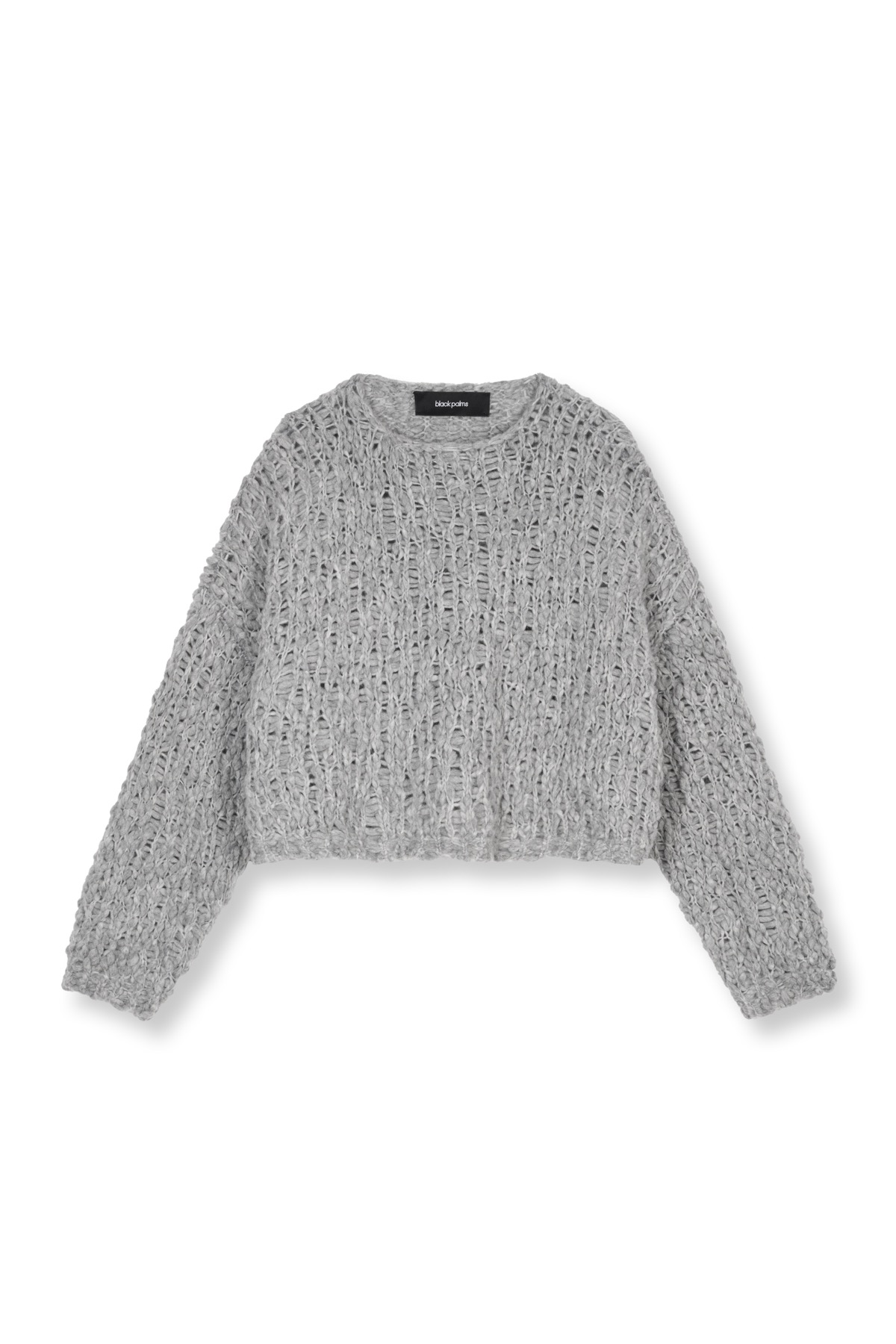 2024_STEPHL Cropped Sweater Grey