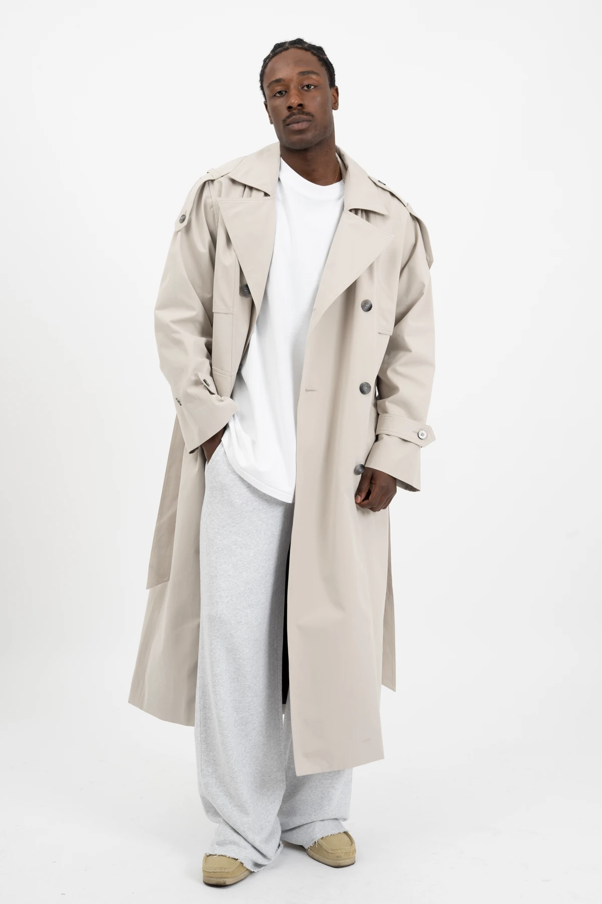 CORI Trench Coat Greige