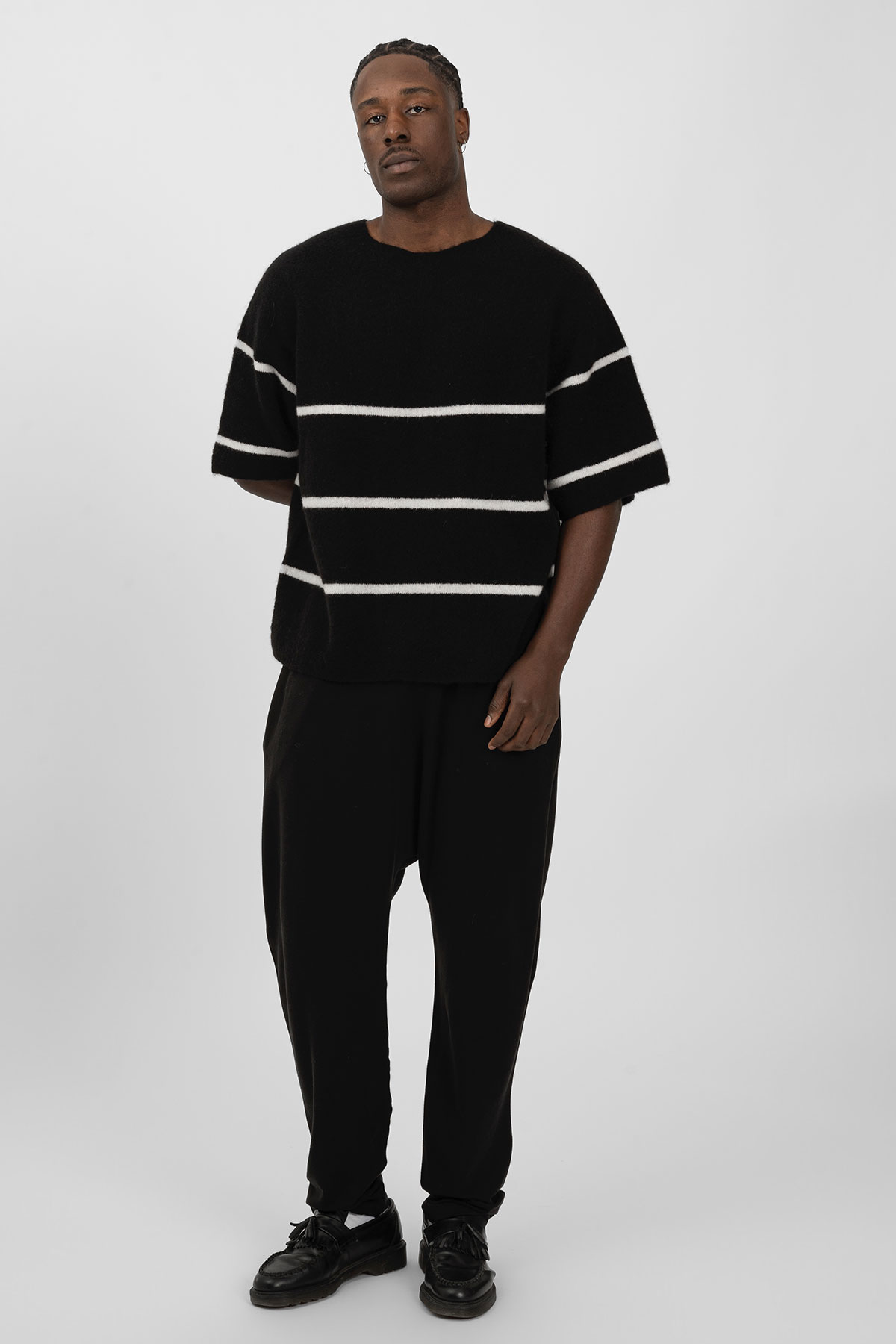 FILINE Tee Black Striped